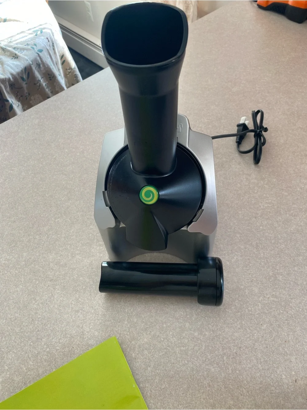 Yonanas Classic Vegan Non-Dairy Frozen Fruit Soft Serve Dessert Maker